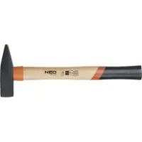 Neo Tools Marteau de serrurier 2000 g, manche en bois de frêne