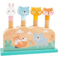 Small Foot by Legler Game Pop Up Animals jouet d’éveil 18m+ 1 pcs