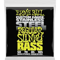 Ernie Ball 2842 Custom Gauge Stainless Steel Regular Slinky 50-105