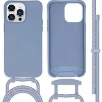 IMoshion Coque de couleur avec cordon amovible Apple iPhone 14 Pro Max - Ash Blue