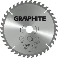 GRUPA TOPEX Lame de scie Widia, 200 x 30 mm, 24 dents