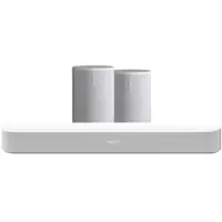 Sonos Beam Gen2 Blanc + 2x Era 100 Blanc
