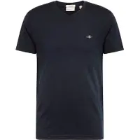 Gant T-Shirt bleu marine / rouge foncé / noir / argent