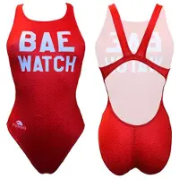 Turbo Bae Watch Swimsuit Rouge L Femme