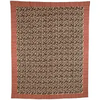 Doing Goods Double plaid botanique en tote bag