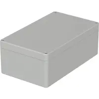 Bopla Boîtier Polycarbonate IP65 200x120x75mm (Boîtier), Accessoires électroniques + boîtier, Gris