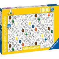 Ravensburger Challenge Puzzle Miffy, 1000 pièces.