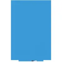 Rocada Tableau blanc , surface laquée, magnétique, L 1000 x H 1500 mm, bleu