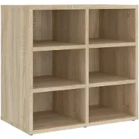 vidaXL Armoire à chaussures Chêne Sonoma 52,5x30x50 cm