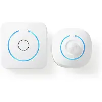 Nedis Detektor pohybu + alarm ALRMMW20WT
