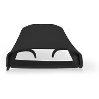 Nedis Gestion des câbles Tube 1.10 m 1 pièce épaisseur max. du câble : 18 mm ABS / PVC Noir (Conduit de câbles, 110 cm)