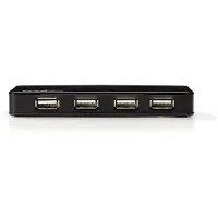 Nedis Hub USB A avec 7 ports et alimentation externe optionnelle