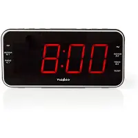 Nedis Clar004bk Alarm Clock Clair