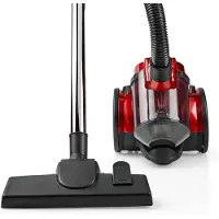 Nedis Hoover sans sac 700 W 1,5 L de capacité rouge -