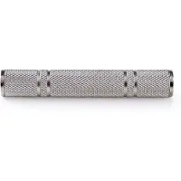 Nedis Adaptateur audio stéréo | 3,5 mm Hona | 3,5 mm Hona | Plaques de nickel | Rak | Métal | Argent | 1 pc. | Verrouillage