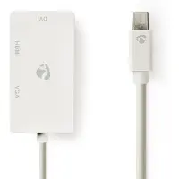 Nedis Câble adaptateur Mini DisplayPort, Multiport Mini DisplayPort Male -