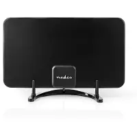 Nedis Antenne DVB-T/T2 pour l'intérieur 0 - 25 km Amplification 26 dB FM /