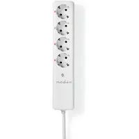 Nedis Rf 433mhz 3680w Power Strip Clair One Size / EU Plug 220V