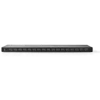 Nedis Répartiteur Hdmi 16 Ports Hdmi Entrée Vers 16xhdmi Sortie 4k Métal 60hz