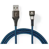 Nedis Câble USB 2.0 Connecteur A vers connecteur Type C Connecteur à 18
