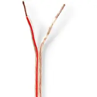 Nedis Cabr1500tr150 Speaker Cable 2x 1.5 Mm 15 M Doré
