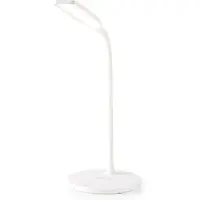 Nedis Lampe LED avec chargeur sans fil | Variateur - Sur appareil | LED / Qi | 10 W | Avec gradation | Blanc froid / Blanc naturel / Blanc chaud | 2700 - 6500 K
