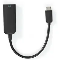 Nedis Adaptateur USB USB 3.2 Gen 1 USB Type-C mâle RJ45 femelle 0,20 m -
