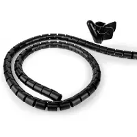 Nedis Gaine Spirale Pour Gestion De Câbles Max Cable Pe 28 Mm 2 M