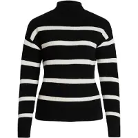 Vila Pull-over 'VIRil' noir / blanc