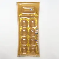 Sunnylife Matelas Gonflable Sunnylife Rétro Disco Gold