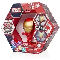 Marvel Pods Wow ! - Marvel Collection - Iron Man - Figurine à collectionner avec lumière et détecteur de mouvement (Deqube 918MVL101601) DEQUBE