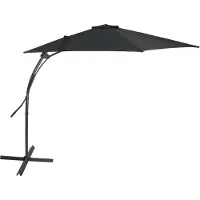 Feel Furniture - Parasol flottant - 3 mètres - Gris foncé