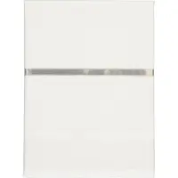 Briljant Baby Drap Lit Bébé Briljant Bias Tape Gris-75 x 100 cm (Wieglaken)