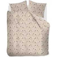Ambiante Housse de Couette Ambiante Davin Natural Coton-240 x 220 cm | Lits-Jumeaux