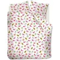 Ambiante Housse de Couette Ambiante Tutti Multi Coton-240 x 220 cm | Lits-Jumeaux