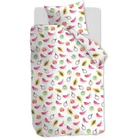 Ambiante Housse de Couette Ambiante Tutti Multi Coton-140 x 200 / 220 cm | 1-personne