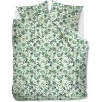 Ambiante Housse de Couette Ambiante Aralia Vert Coton-200 x 200 / 220 cm | 2-personnes