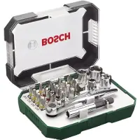 Bosch Jeu De Forets Et De Douilles 26 Pièces