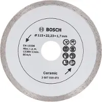 Bosch Disque diamant pour carrelage, Ø 115 mm