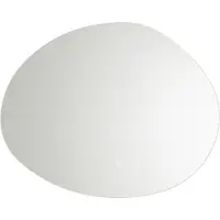 QAZQA Miroir de salle de bain 80 cm avec LED à 3 niveaux de gradation tactile - Biba
