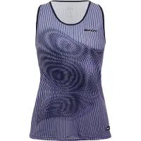 Santini Vortex Sleeveless T-shirt Violet S Femme