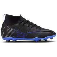 Nike Chaussure de foot montante à crampons multi-surfaces Jr. Mercurial Superfly 9 Club pour enfant/ado - Noir | Taille 35.5