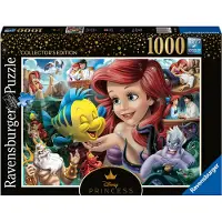 Ravensburger Disney Princess Heroines No.3 La Petite Sirne Puzzle 1000 pices | Certifi FSC | Idal pour les enfants et les adultes gs de 1