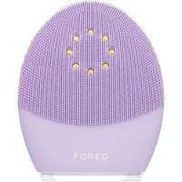Foreo Appareil de nettoyage sonique LUNA 3 Plus avec fonction thermique et massage raffermissant pour peaux sensibles