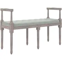 vidaXL Banc Gris clair 110x40x70 cm Velours