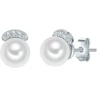 Valero Pearls Boucles d'oreilles argent