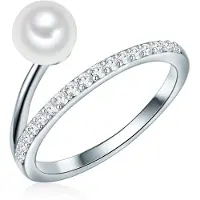 Valero Pearls Bague argent