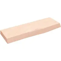 vidaXL Étagère murale 60x20x4 cm bois de chêne massif non traité