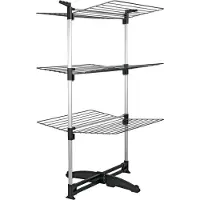 Tomado Ciclone Droogtoren 40 m Lijn 78x72x137 cm Zilver/Zwart