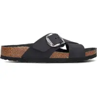 Birkenstock Siena Nu-pieds en Noir Nubuck 39